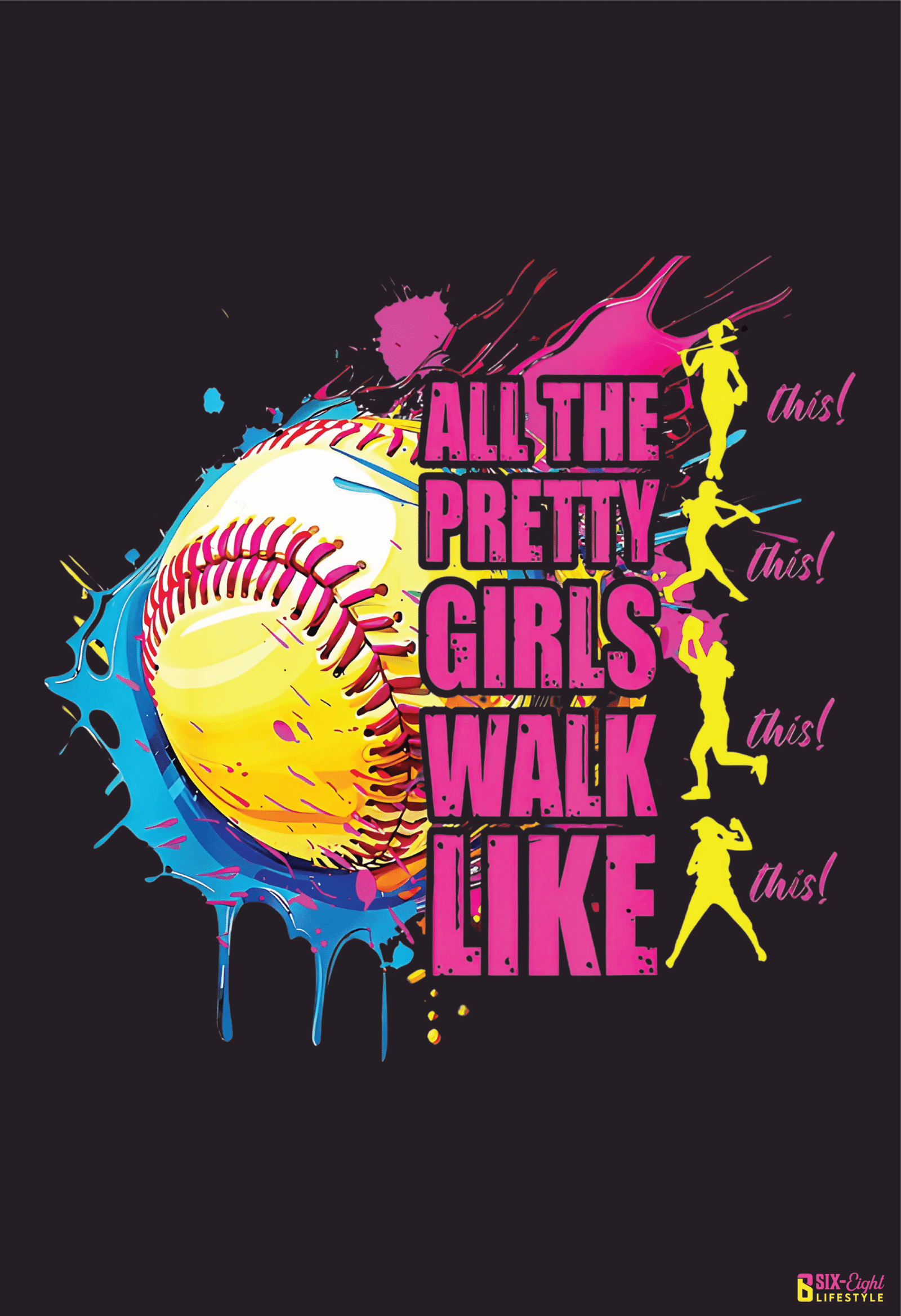 All The Pretty Girls Walk Like This Athletic/Beach Towel