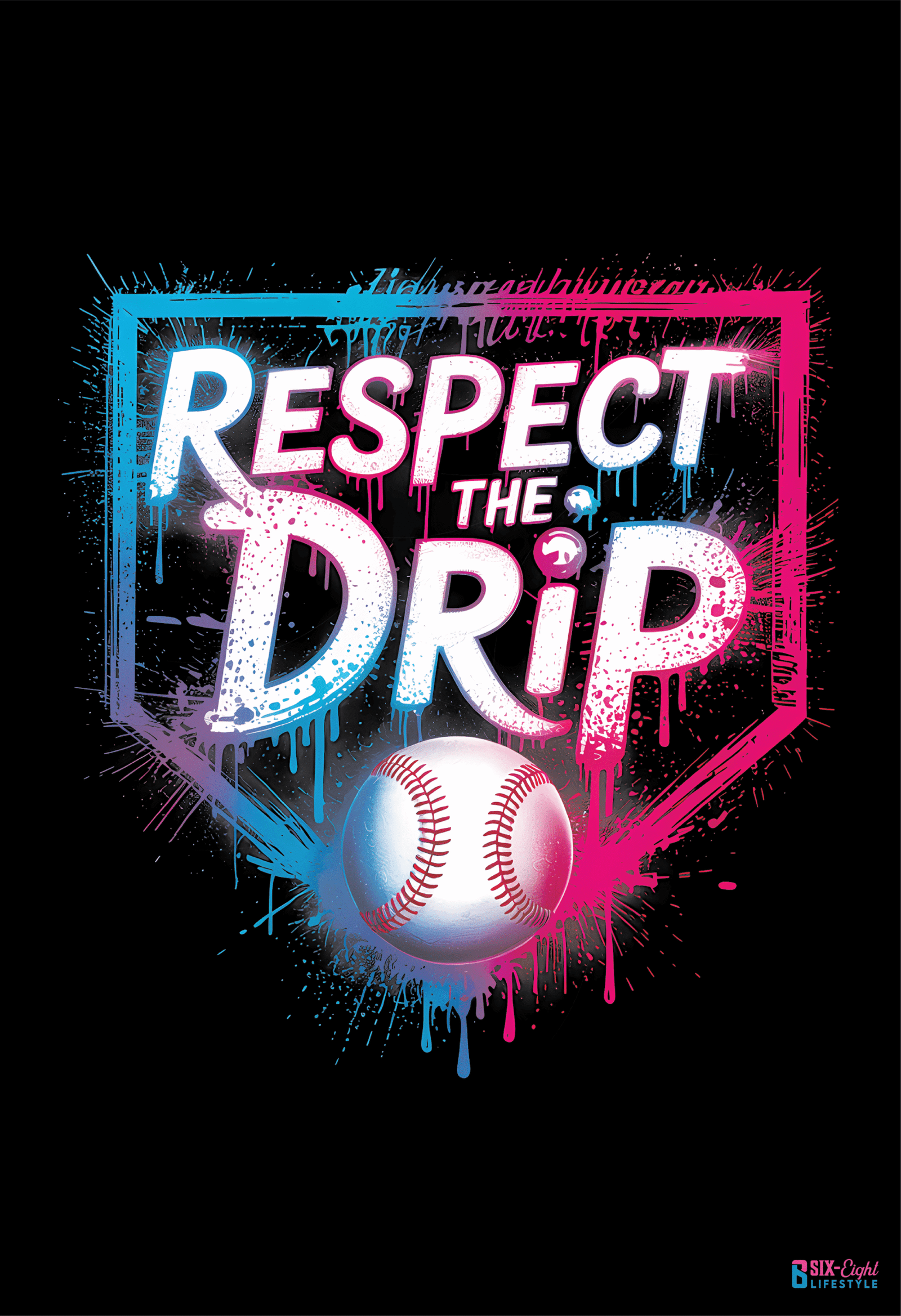 Respect the Drip – Athletic/Beach Towel