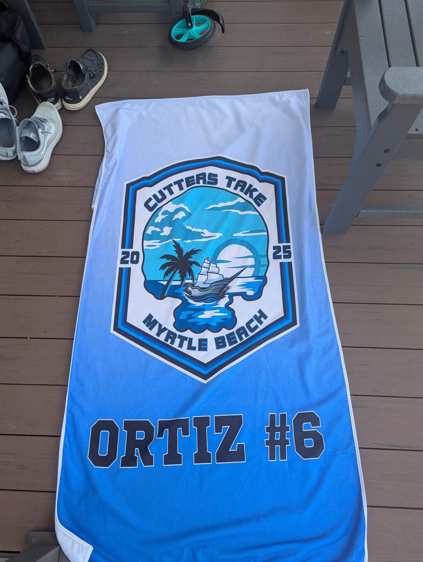 SIX-Eight Lifestyle – Athletic/Beach Towel - Image 2